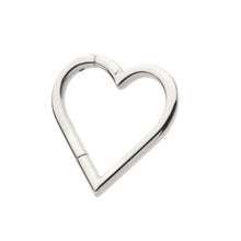 Load image into Gallery viewer, Titanium Heart Shape Hinged Segment Clicker
