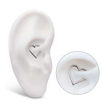 Load image into Gallery viewer, Titanium Heart Shape Hinged Segment Clicker
