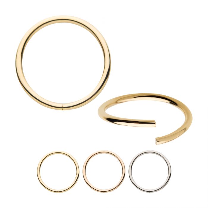 Gold Split Rings – The Piercing Suite