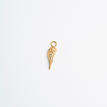 Load image into Gallery viewer, 14Kt Yellow Gold Wing Charm
